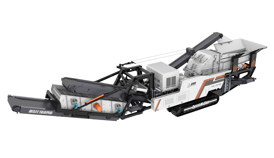 移動(dòng)反擊式破碎站